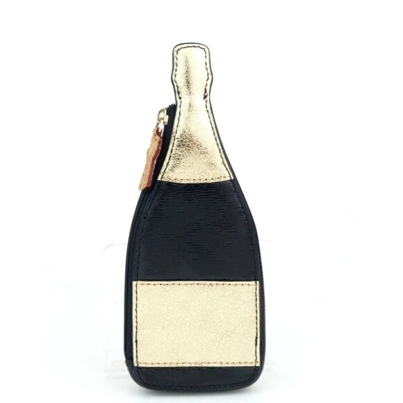 kate spade new york pop fizz clink! champagne bottle bubble over coin purse - Picture 2 of 8